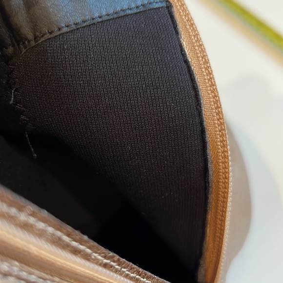 Leather in Dark gold stiletto ankle boots Le Chateau - Picture 7 of 7